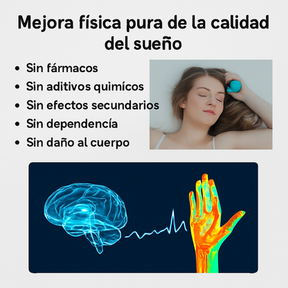 Dispositivo que te ayuda a calmar la ansiedad, el estres y ayuda a dormir